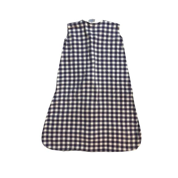 Halo Sleep Sack Size Medium Wearable Blanket Blue Gingham 6-12m 18-24lbs - Picture 3 of 6